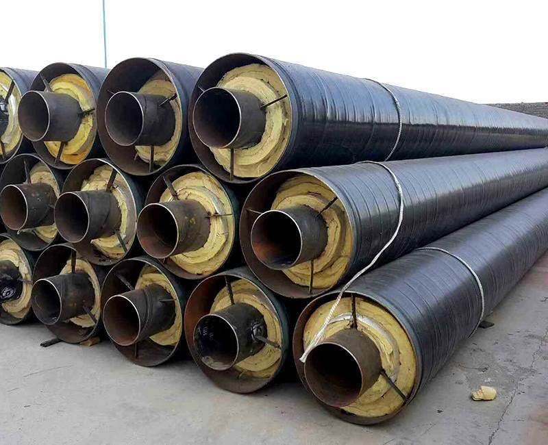 滄州鋼套鋼巖棉蒸汽保溫鋼管