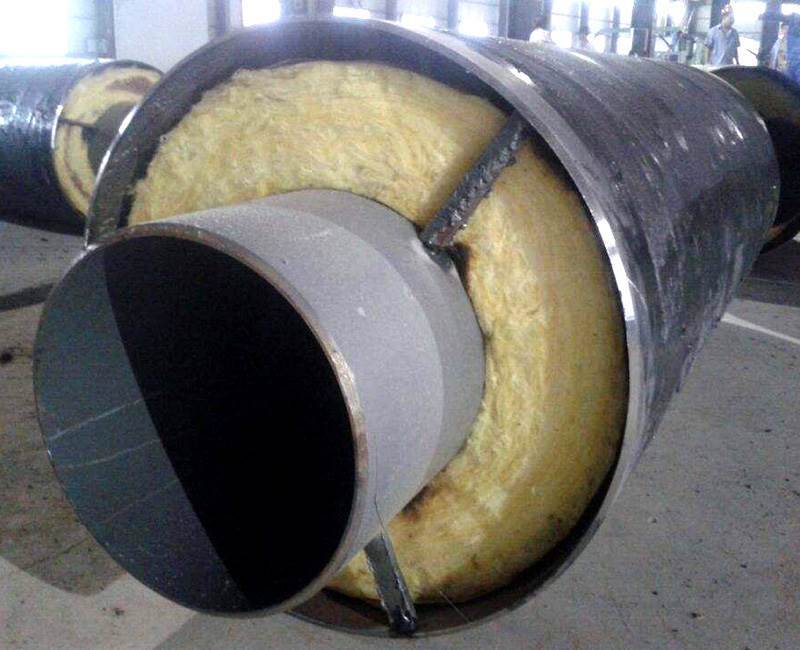 鋼套鋼蒸汽保溫?zé)o縫鋼管