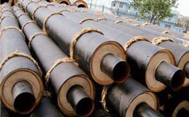 河北地埋鋼套鋼巖棉保溫鋼管